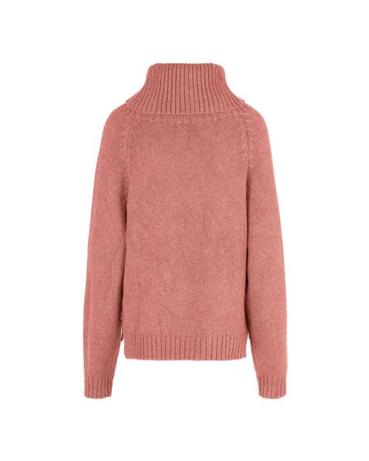 Bomboogie Pink Turtlenecks