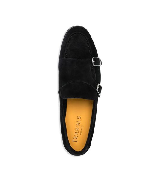 Doucal's Black Loafers for men