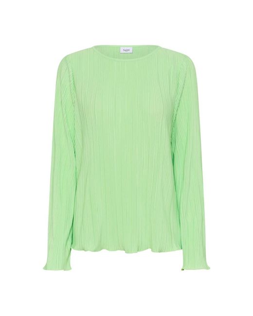 Blouses Saint Tropez de color Green
