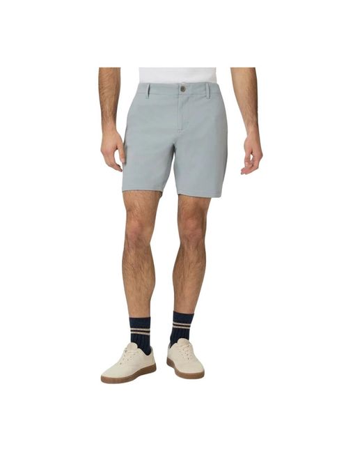 PAIGE Blue Casual Shorts for men