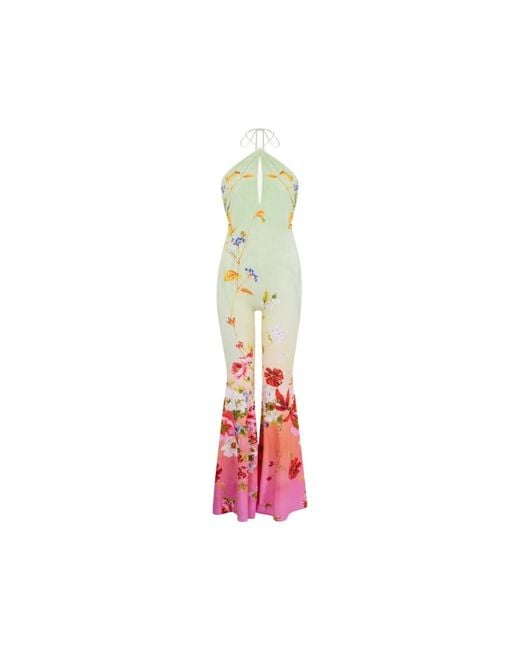 Roberto Cavalli White Jumpsuits