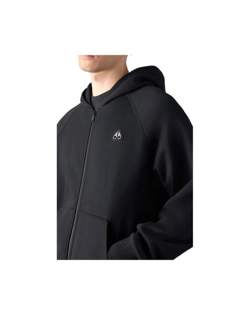Zip-Throughs Moose Knuckles de hombre de color Black