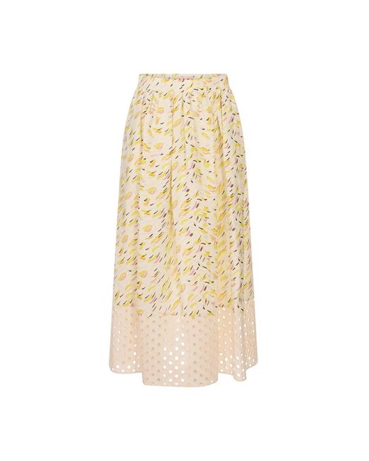 Marni Natural Midi Skirts