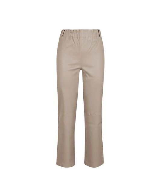 Arma Natural Leather Trousers