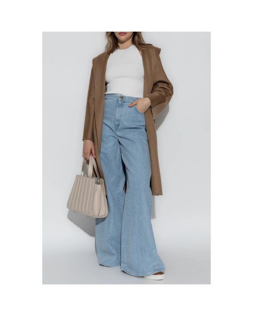 Wide Jeans Max Mara de color Blue