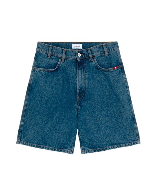 Shorts > denim shorts AMISH pour homme en coloris Blue