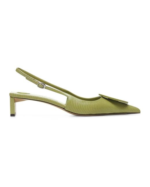 Jacquemus Green Pumps