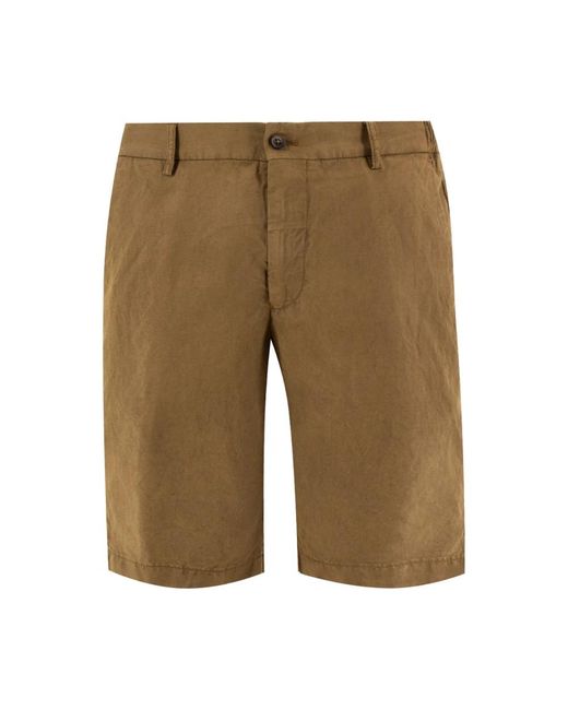 Berwich Bermuda Shorts in het Natural voor heren
