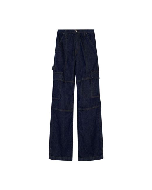 Jonathan Simkhai Blue Wide trousers