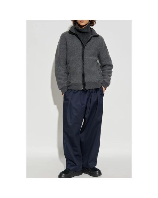Canada Goose Gray Zip-Throughs for men