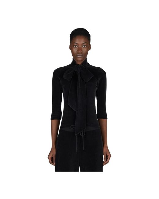 Balenciaga Black Blouses