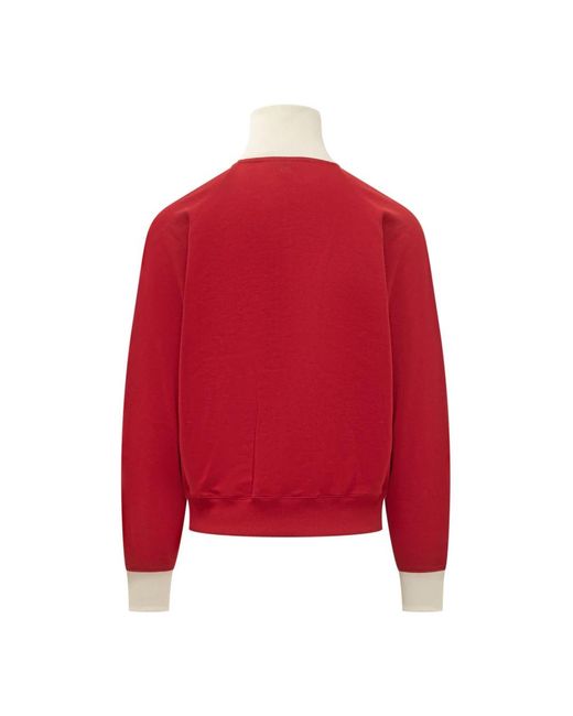 AMI Red Zip-Throughs for men