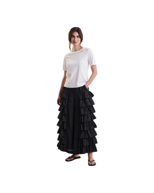 Bitte Kai Rand Black Wide Trousers