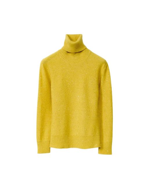 Fabiana Filippi Yellow Turtlenecks