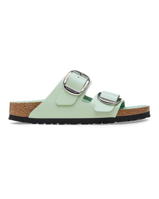 Birkenstock Green Sliders