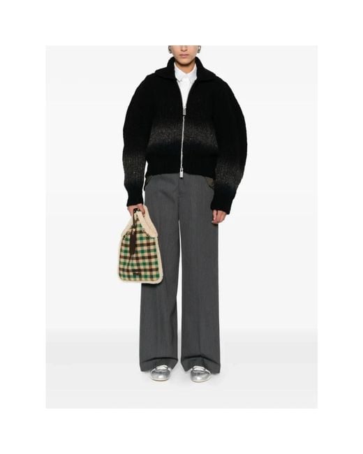 Sacai Black Cardigans