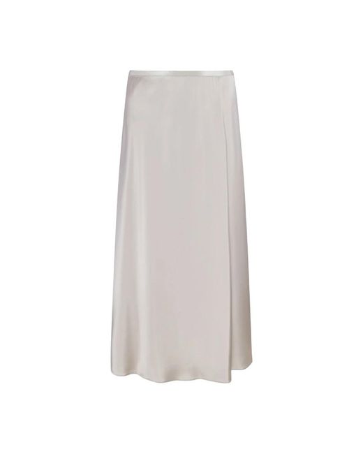 Midi Skirts Max Mara de color Gray
