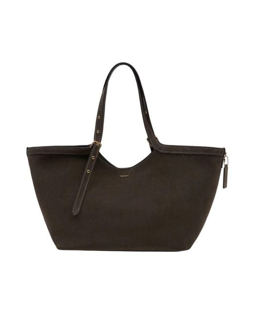 COACH Black Gramercy Shopper Bag