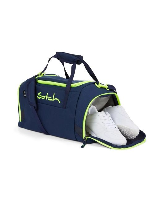 Satch Blue Weekend Bags