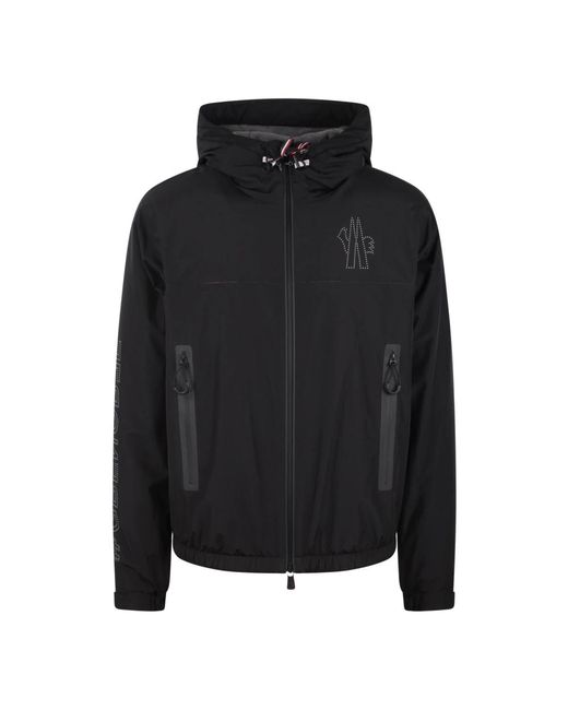 Moncler Black Light Jackets for men