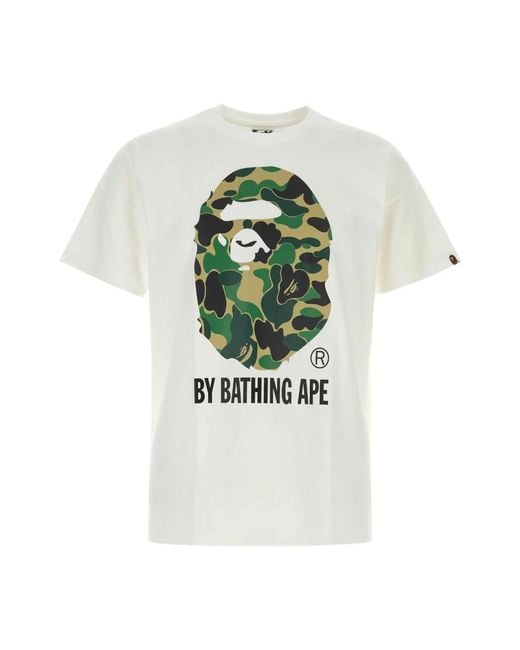 A Bathing Ape Green T-Shirts for men