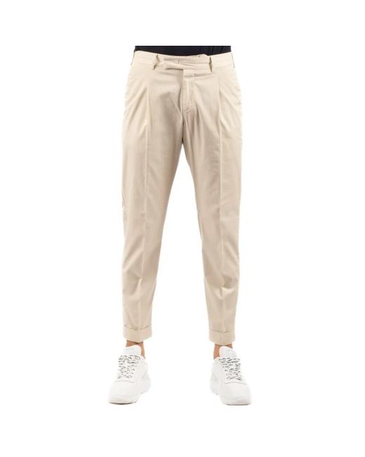 PT Torino Natural Slim-Fit Trousers for men