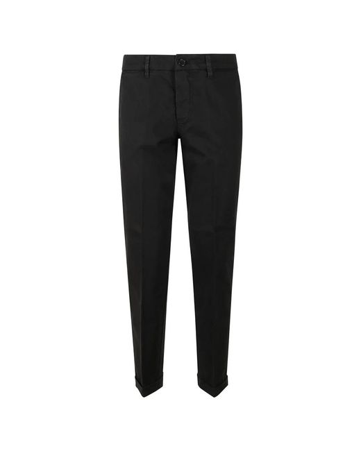 Fay Black Chinos