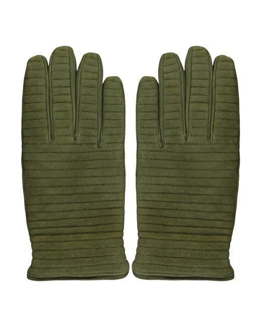 Moorer Green Gloves for men