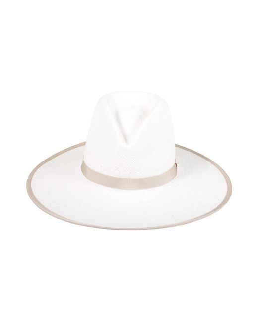 Max Mara White Cellula Hat