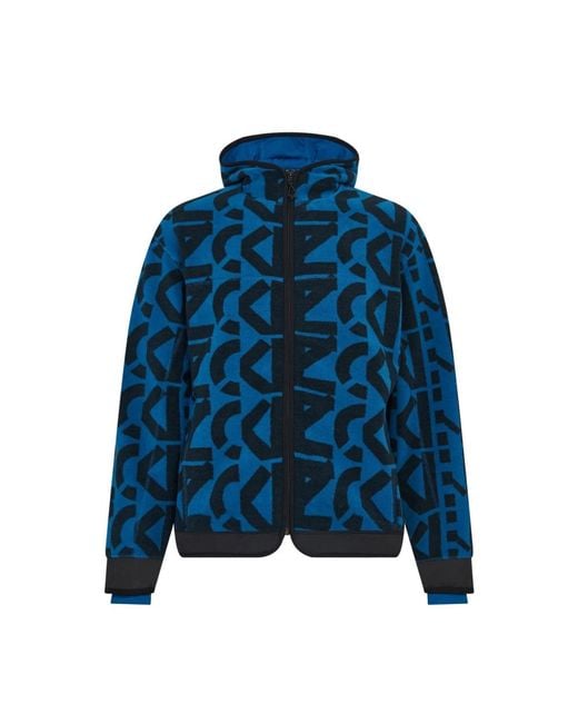 KENZO Blue Zip-Throughs for men