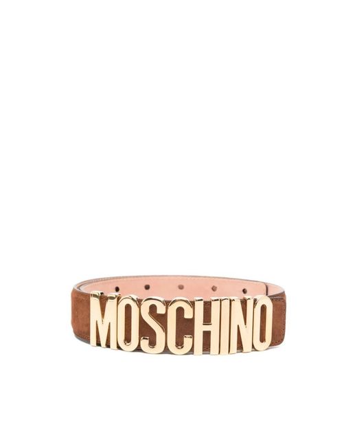 Belts di Moschino in Pink