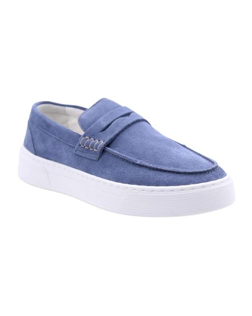 Cycleur De Luxe Blue Loafers for men