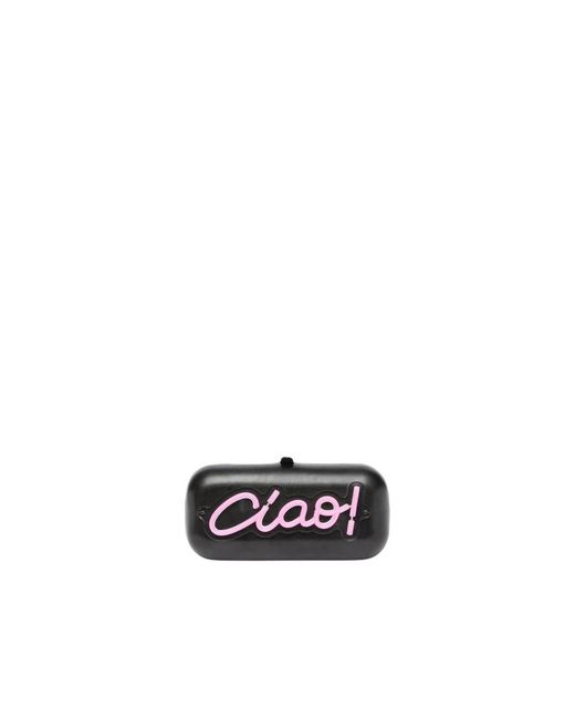 Moschino Black Clutches