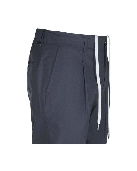 BE ABLE Blue Slim-Fit Trousers for men