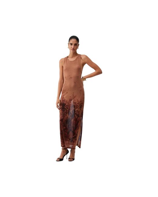 Liu Jo Brown Midi Dresses