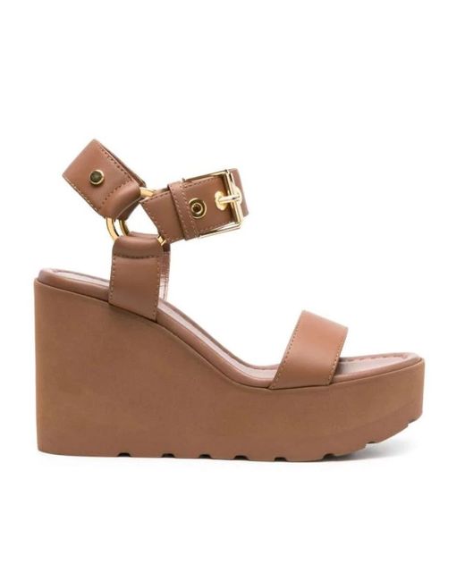 Gianvito Rossi Brown Wedges