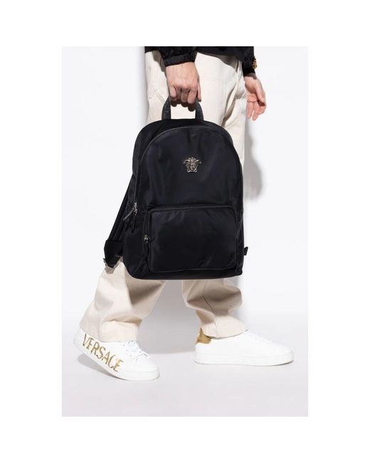Backpacks di Versace in Black da Uomo