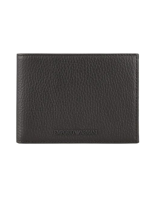 Wallets & Cardholders di Emporio Armani in Black da Uomo