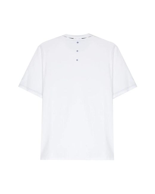 Premiata Stilvolle weiße t-shirts und polos in White für Herren