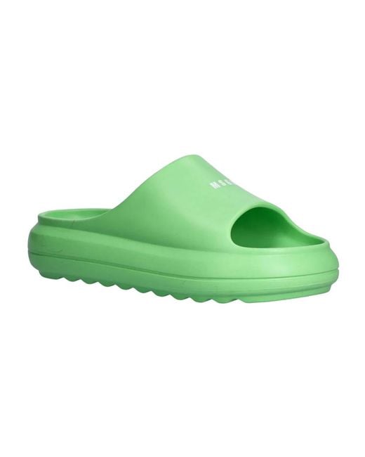 Sliders MSGM de color Green