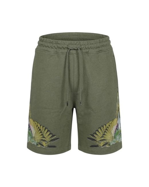 Marcelo Burlon Green Casual Shorts for men