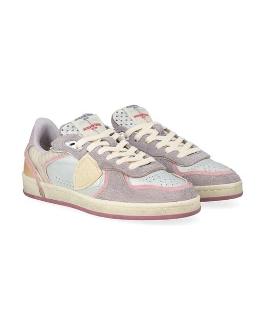 Philippe Model Pink Sneakers