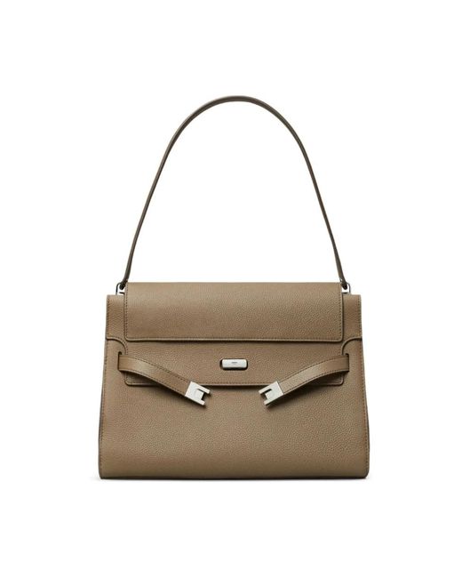 Tory Burch Metallic Große Lee Radziwill Schultertasche