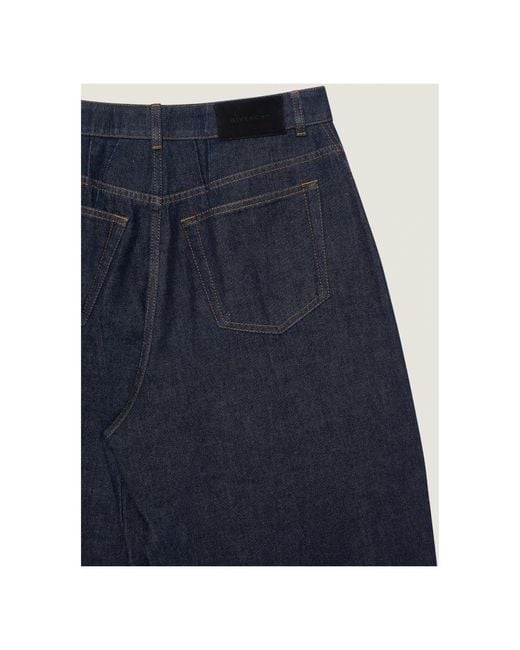 Givenchy Donkerblauwe Cocoon Broek in het Blue