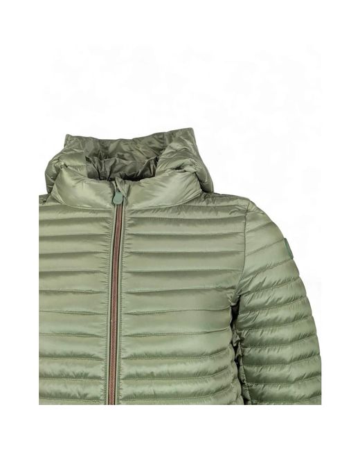 Save The Duck Green Winter Jackets