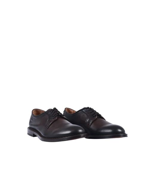Doucal's Black Business Shoes for men