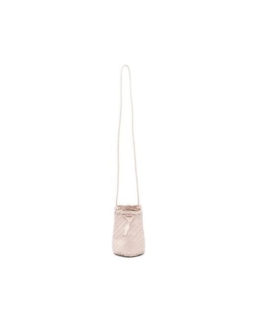 Dragon Diffusion White Bucket Bags