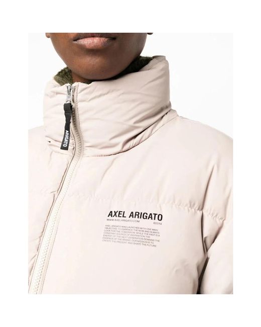 Axel Arigato Natural Puffer down jacket pale