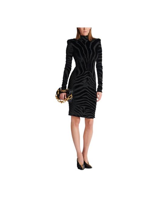 Balmain Short Dresses in het Black