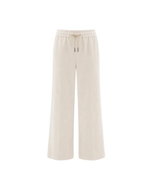 Panicale Natural Wide Trousers